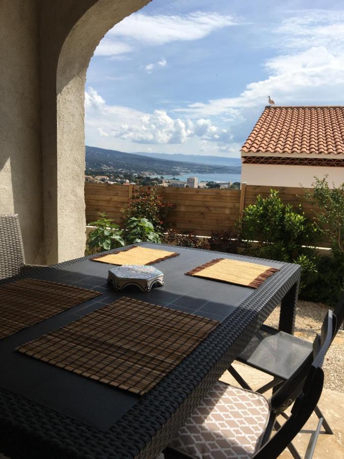 Rez-De-Villa Vue Mer Panoramique 4 P - Soleil Levant La Ciotat Dış mekan fotoğraf